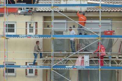 Réalisation ravalement de façade, Label Face, votre enduiseur à Saint-Gilles-Croix-de-vie